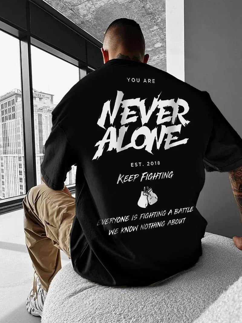 OVERSIZED NEVER ALONE